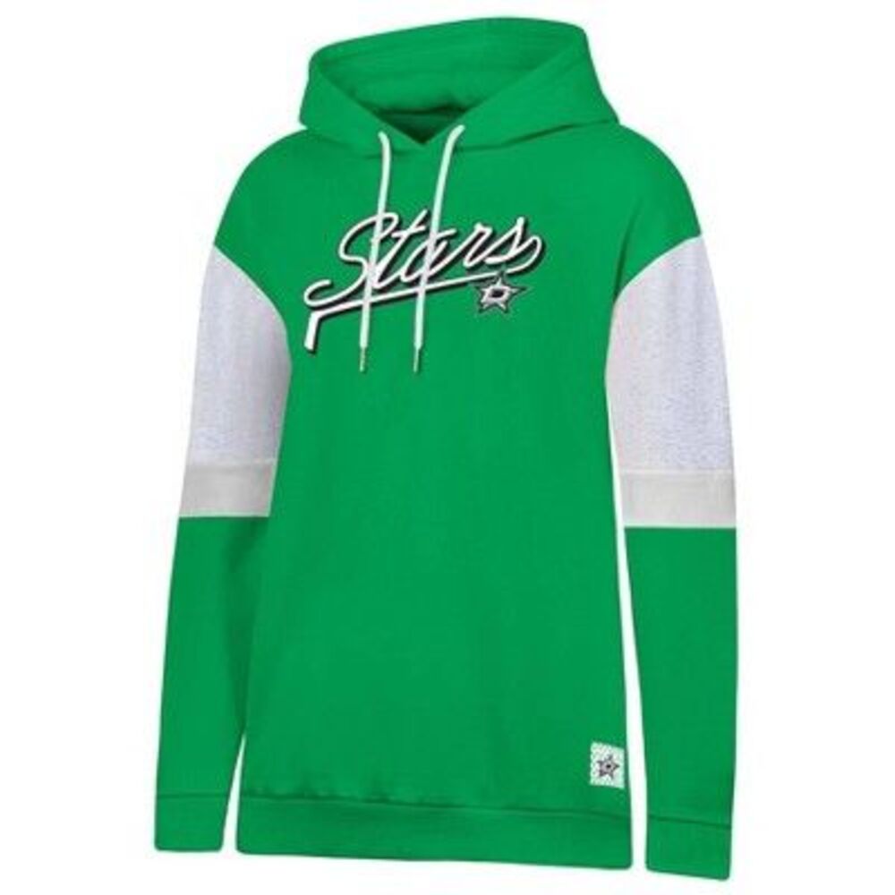 NHL Green Long Sleeve Hoodie Sweatshirt